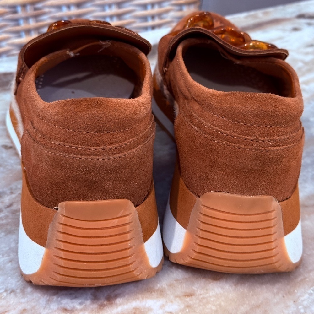 Women’s DOLCE VITA Jadah sneakers- pecan suede. Size 7.5 - Picture 6 of 8